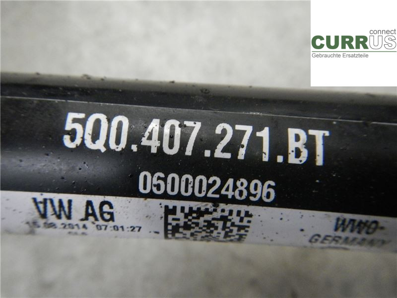 AUDI A3/S3 8V  13-20 Vorderachse (4WD) 5Q0407761EX 1,4 TFSI