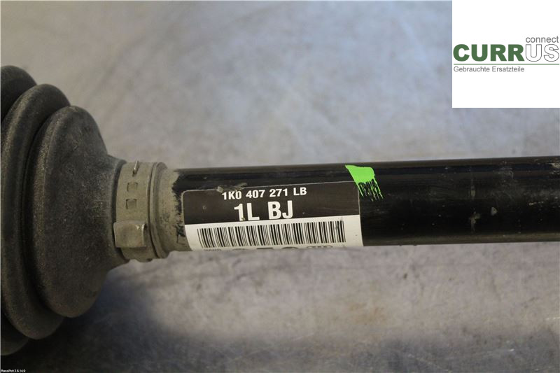 SKODA OCTAVIA  13-20 Front axle assembly (4WD) 1K0407763KX 1,6 TDI