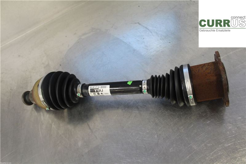 AUDI A5  07-16 Front axle assembly (4WD) 8K0407451LX 1,8 TFSI
