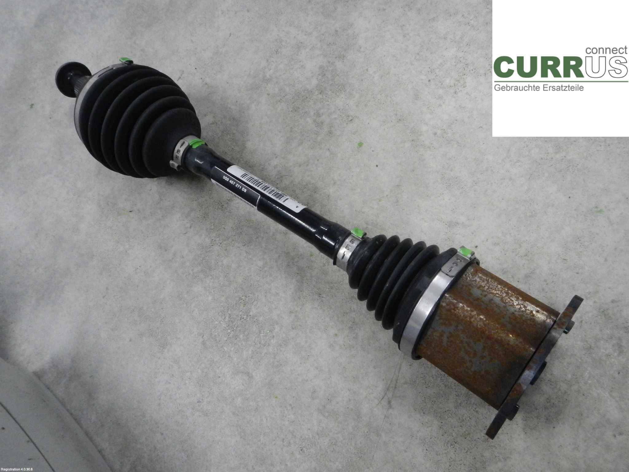 VW GOLF / E-GOLF VII 13-20 Front axle assembly (4WD) 5Q0407271DB 1,0 TSI
