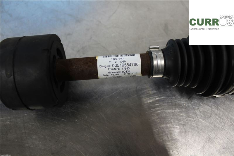 FIAT 500    07 Transmission parts 51955477 1.2