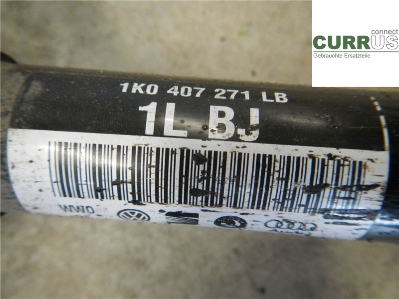 VW GOLF / E-GOLF VII   13-20 Front axle assembly (4WD) 1K0407763KX DDYA
