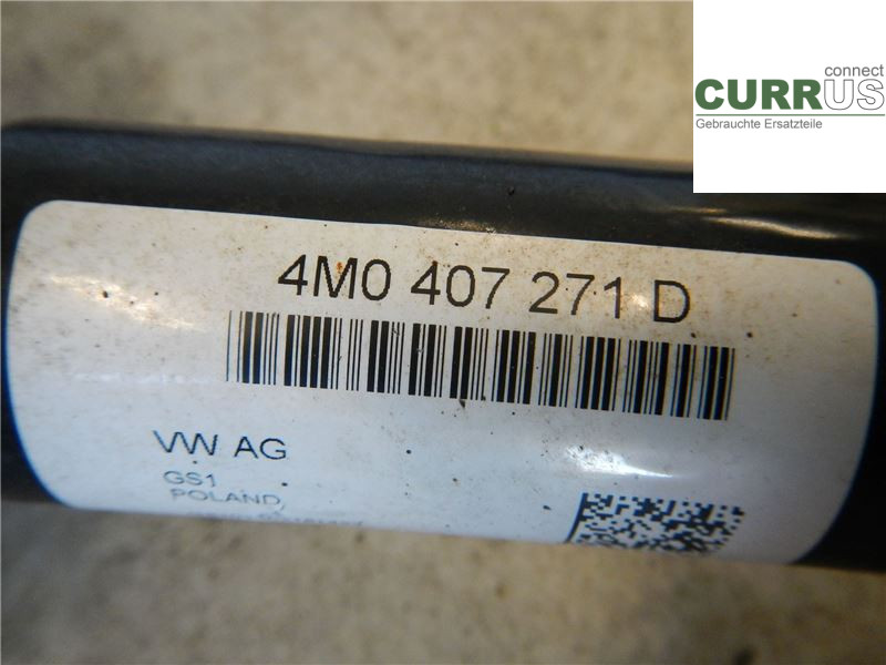 AUDI Q7/SQ7 Front axle assembly (4WD) 4M0407271D 3,0 TDI