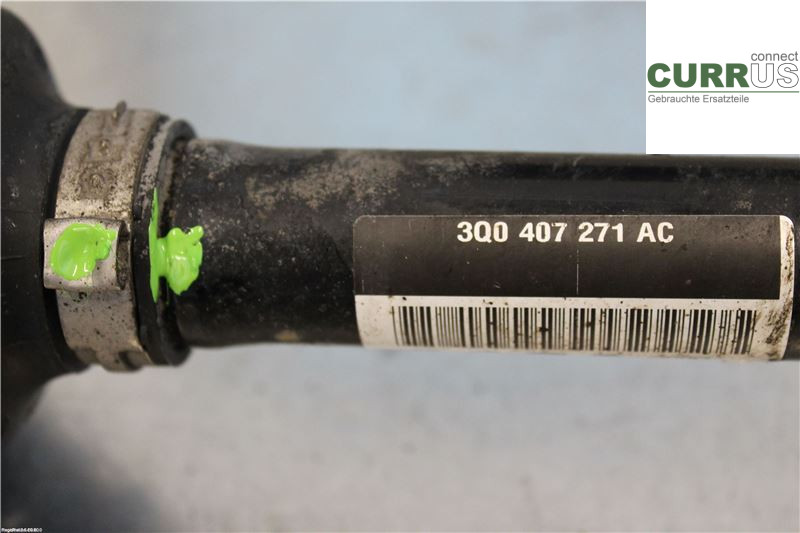 VW PASSAT  15-19 Front axle assembly (4WD) 3Q0407761MX DFCA