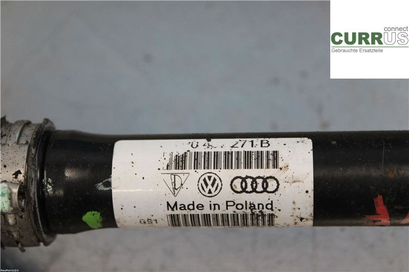 VW TOUAREG 7P  11-18 Vorderachse (4WD) 7P0407271CX ckda