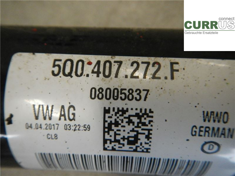 VW GOLF / E-GOLF VII   13-20 Transmission parts 5Q0407762JX CZDA