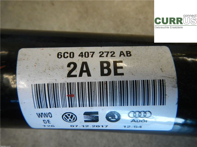 SKODA RAPID Transmission parts 6C0407452AX CHZC