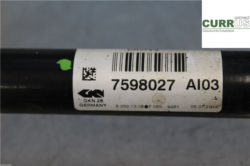 BMW X3 F25    10-17 Essieu avant (4x4) 31607619657  ALLR