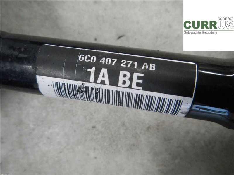 SKODA FABIA  15- Front axle assembly (4WD) 6C0407451AX CHZC