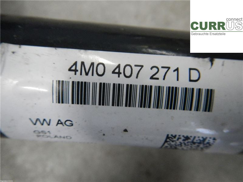 AUDI Q7/SQ7 Transmission parts 4M0407271D CZZA