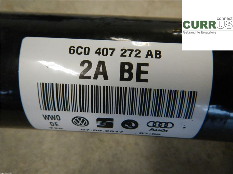 AUDI A1   19- Getriebeteile 6C0407272AB CHZB