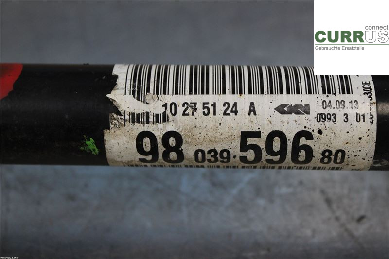 PEUGEOT 208 12-15 Getriebeteile 1608957880 EB2