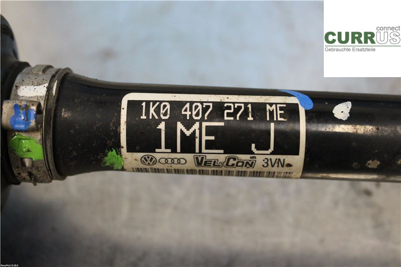 VW GOLF VI     09-13 Front axle assembly (4WD) 1K0407271ME CAYC