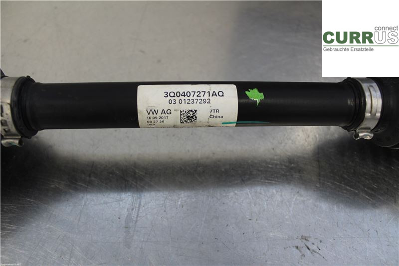 VW TOURAN 16- Essieu avant (4x4) 3Q0407761X 1.2 CYVB