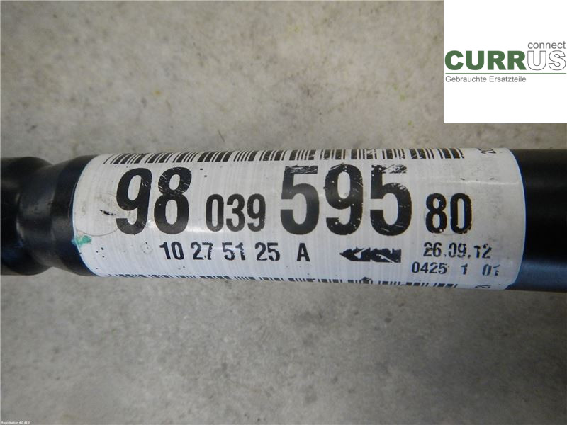 PEUGEOT 208 12-15 Framaxelenhet (4WD) 1608957780 1.2 EB2