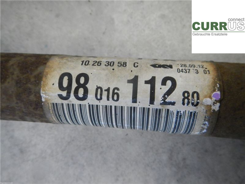 PEUGEOT 208 12-15 Transmission parts 9803959680 1.2 EB2