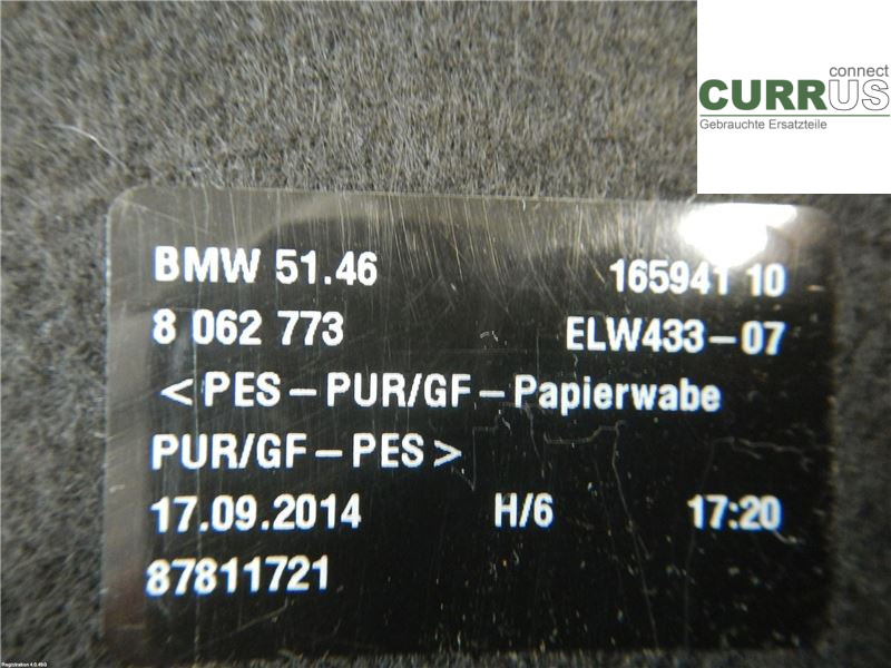 BMW 4 F32/F33/F82/F83  13-20 Ansaugrohr 51498062773 2.0 N47D20C