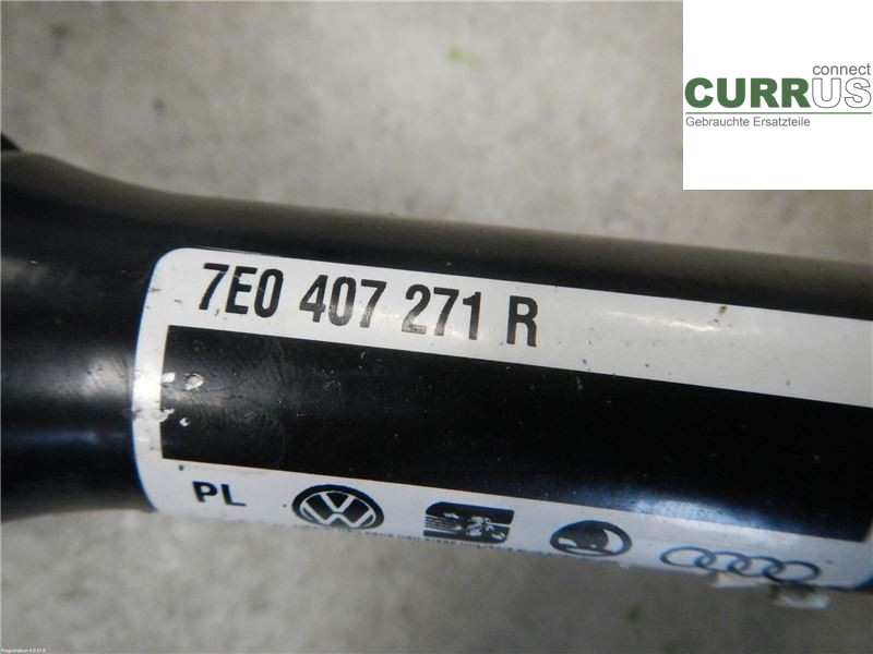 VW TRANSP/CARAVELLE 16- Front axle assembly (4WD) 7E0407451CX 2.0 CJKB