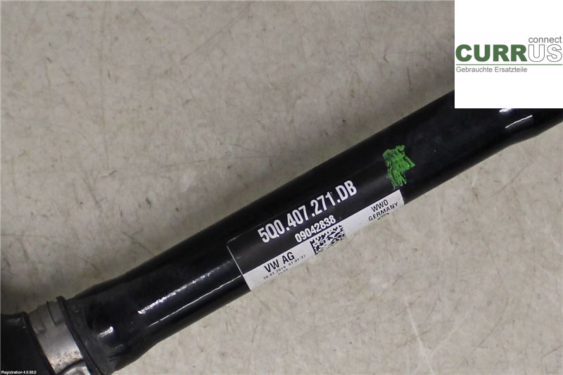 VW GOLF SPORTSVAN 15-20 Front axle assembly (4WD) 5Q0407763CX 1,0L DKRF