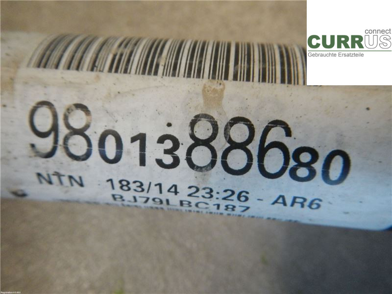 CITROEN C3    10-17 Transmission parts 1608032780 1,2L HMZ