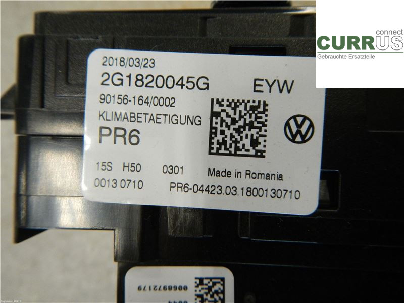 VW POLO VI 18- Drivaksel - foran 2G1820045GEYW 1.0L CHZL