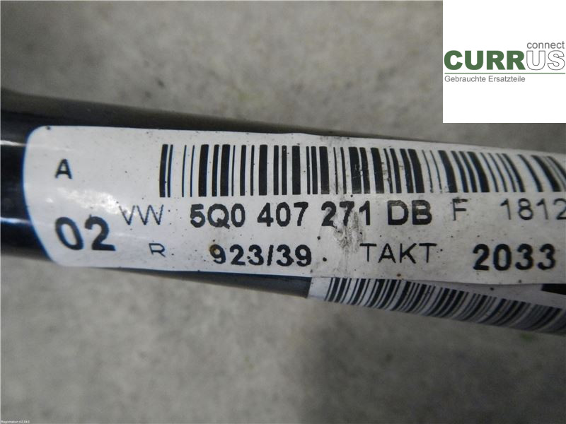 VW GOLF / E-GOLF VII   13-20 Vorderachse (4WD) 5Q0407763CX 1.0L CHZC