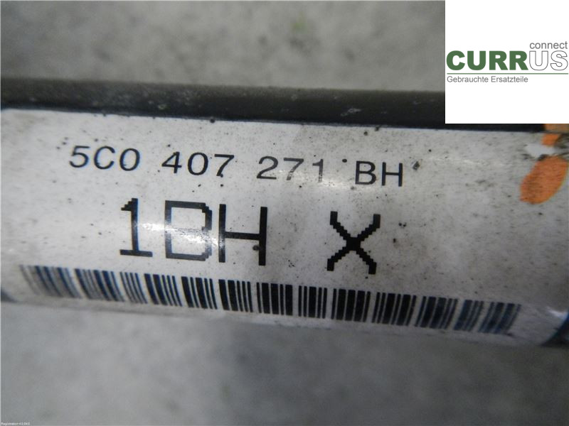 VW BEETLE     12- Przedni most (4x4) 5C0407271BH 1.2L CYVD