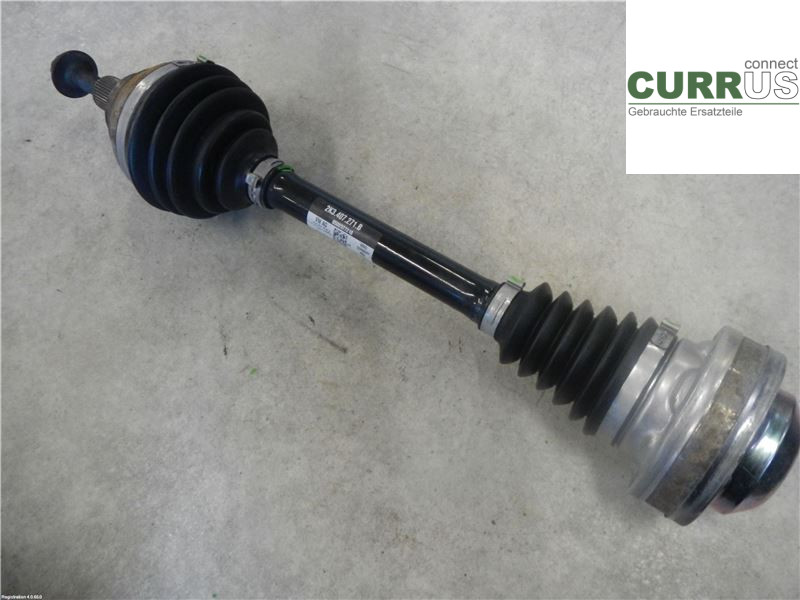 VW CADDY  11-15 Front axle assembly (4WD) 2K3407271BX 1.6L CAYD