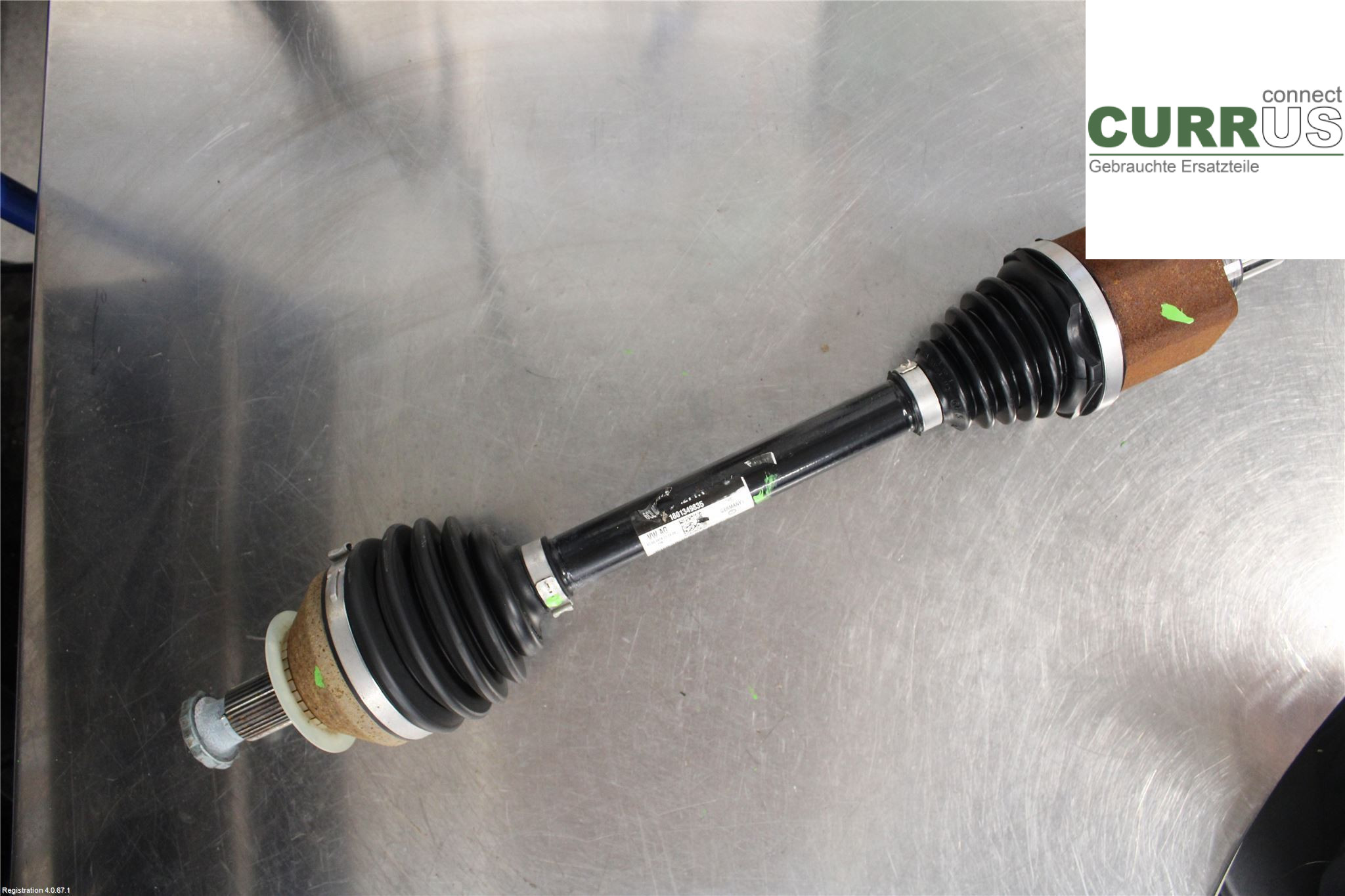 SKODA FABIA  15- Front axle assembly (4WD) 6C0407451X  1.0L DKLD