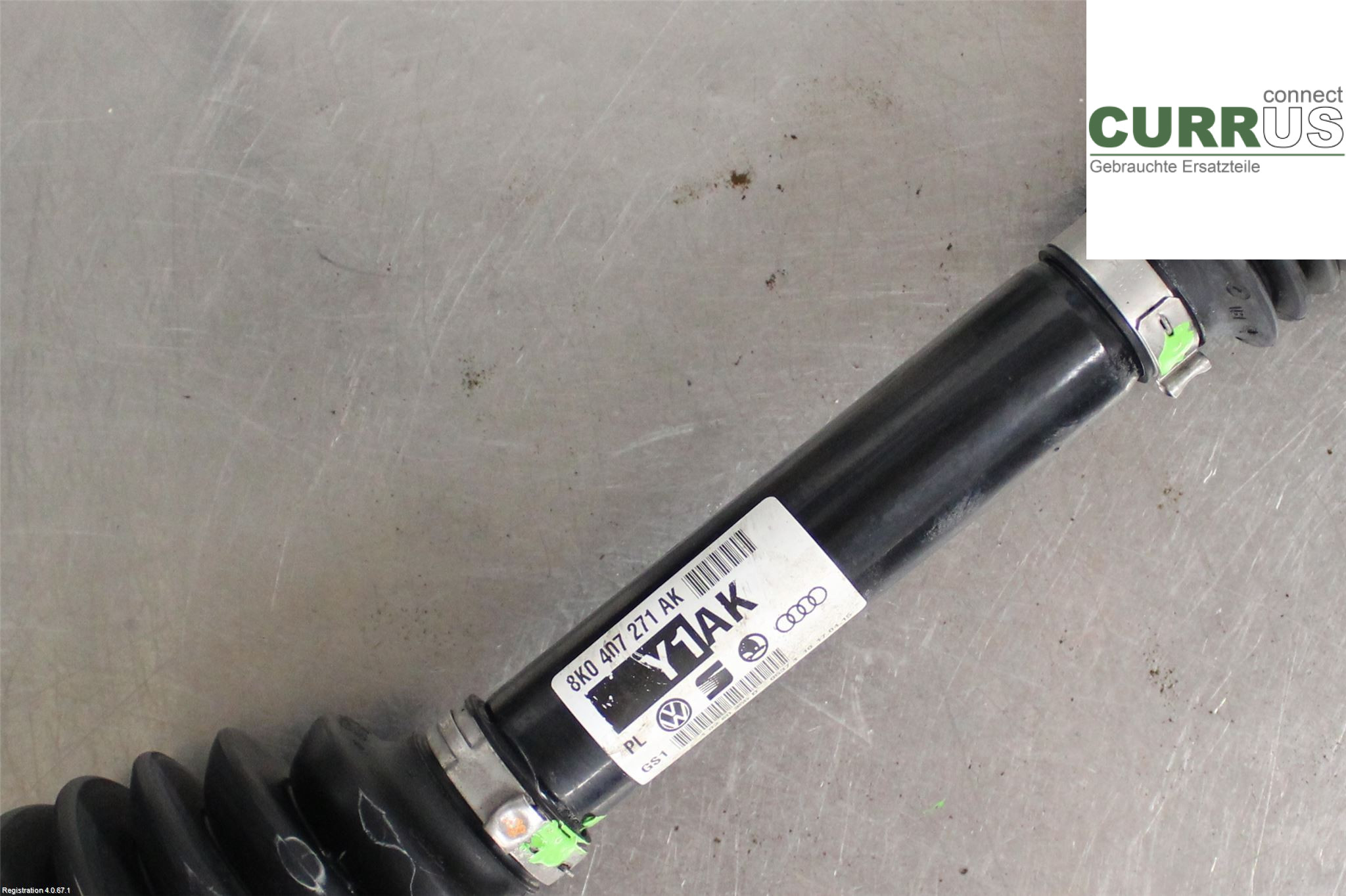 AUDI A5  07-16 Transmission parts 8K0407451KX 2.0L CNHA