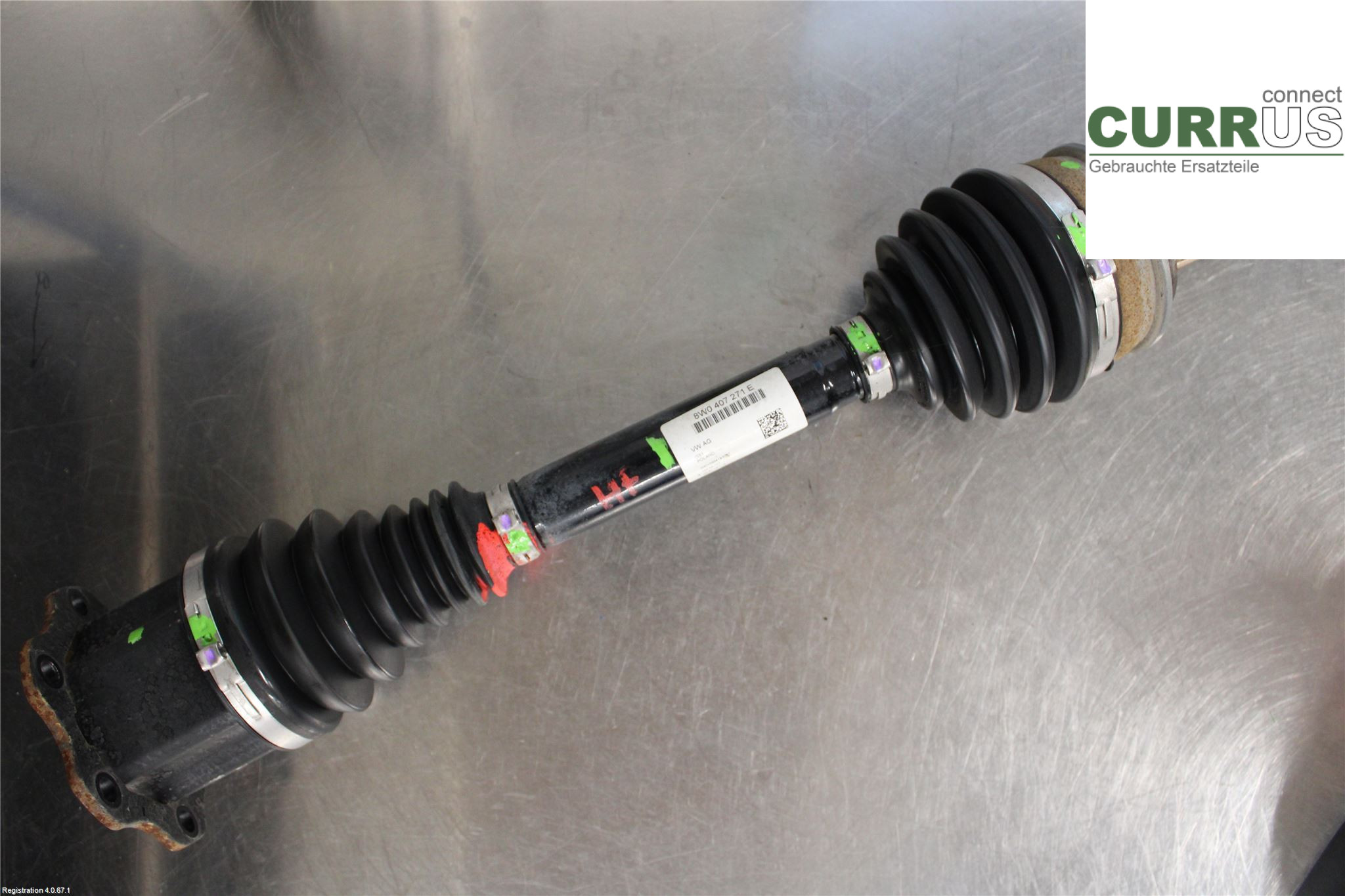 AUDI A5  17- Pièces de transmission 8W0407271E 2.0L DKNA