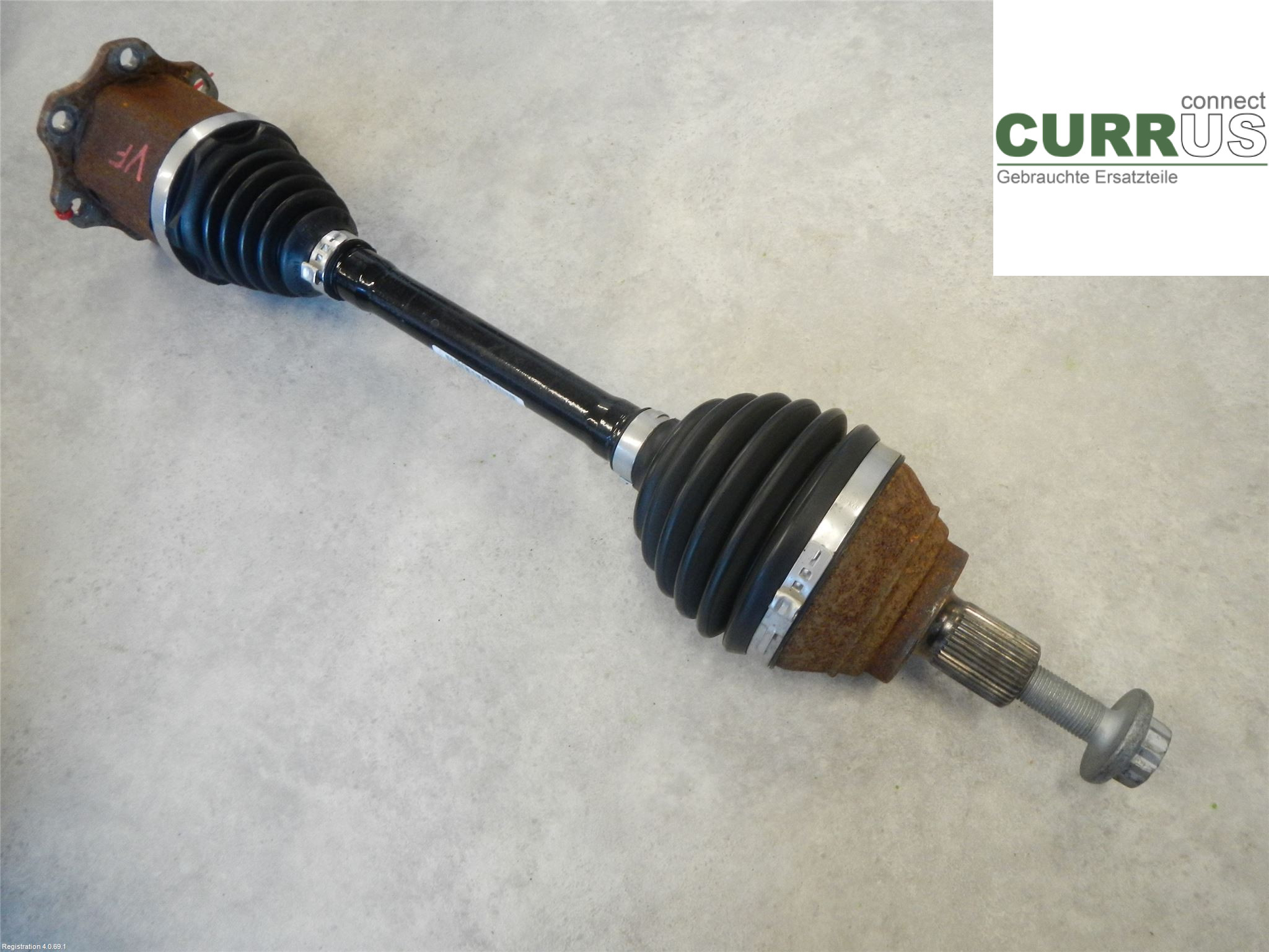 SKODA OCTAVIA  13-20 Vorderachse (4WD) 5Q0407763CX 1.0L DKRF