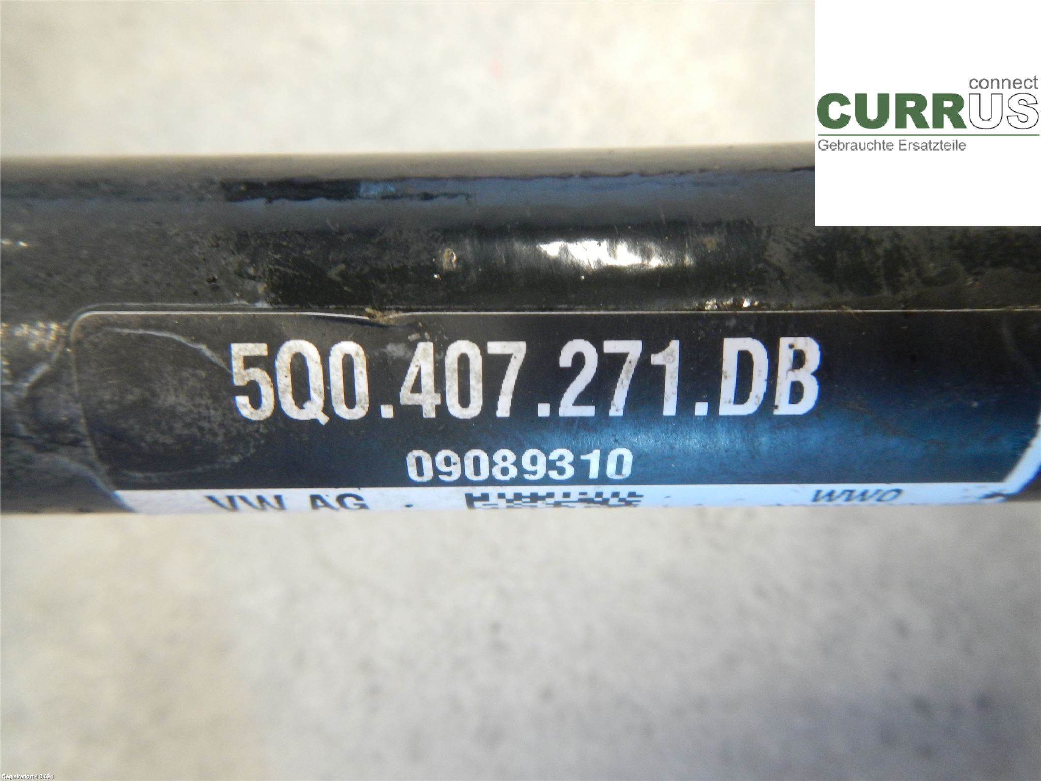 SKODA OCTAVIA  13-20 Vorderachse (4WD) 5Q0407763CX 1.0L DKRF