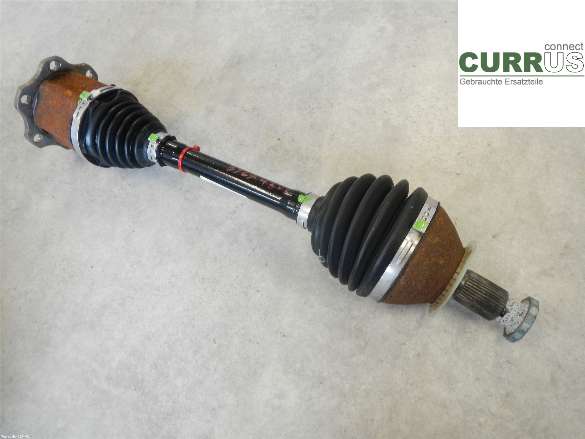 VW POLO VI 18- Front axle assembly (4WD) 2Q0407451FX 1.0L DKLA
