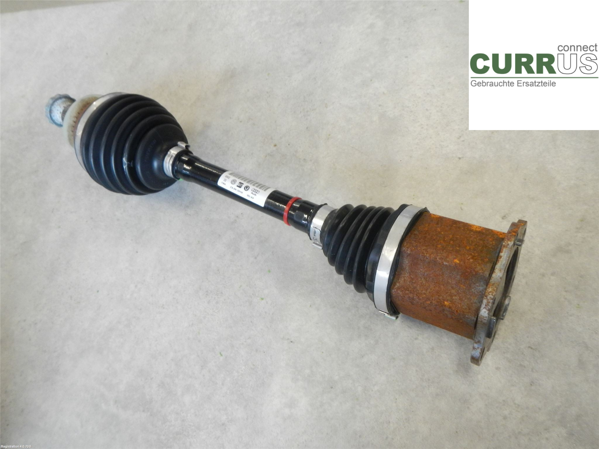 VW POLO VI 18- Front axle assembly (4WD) 2Q0407451FX 1.0L DKLA