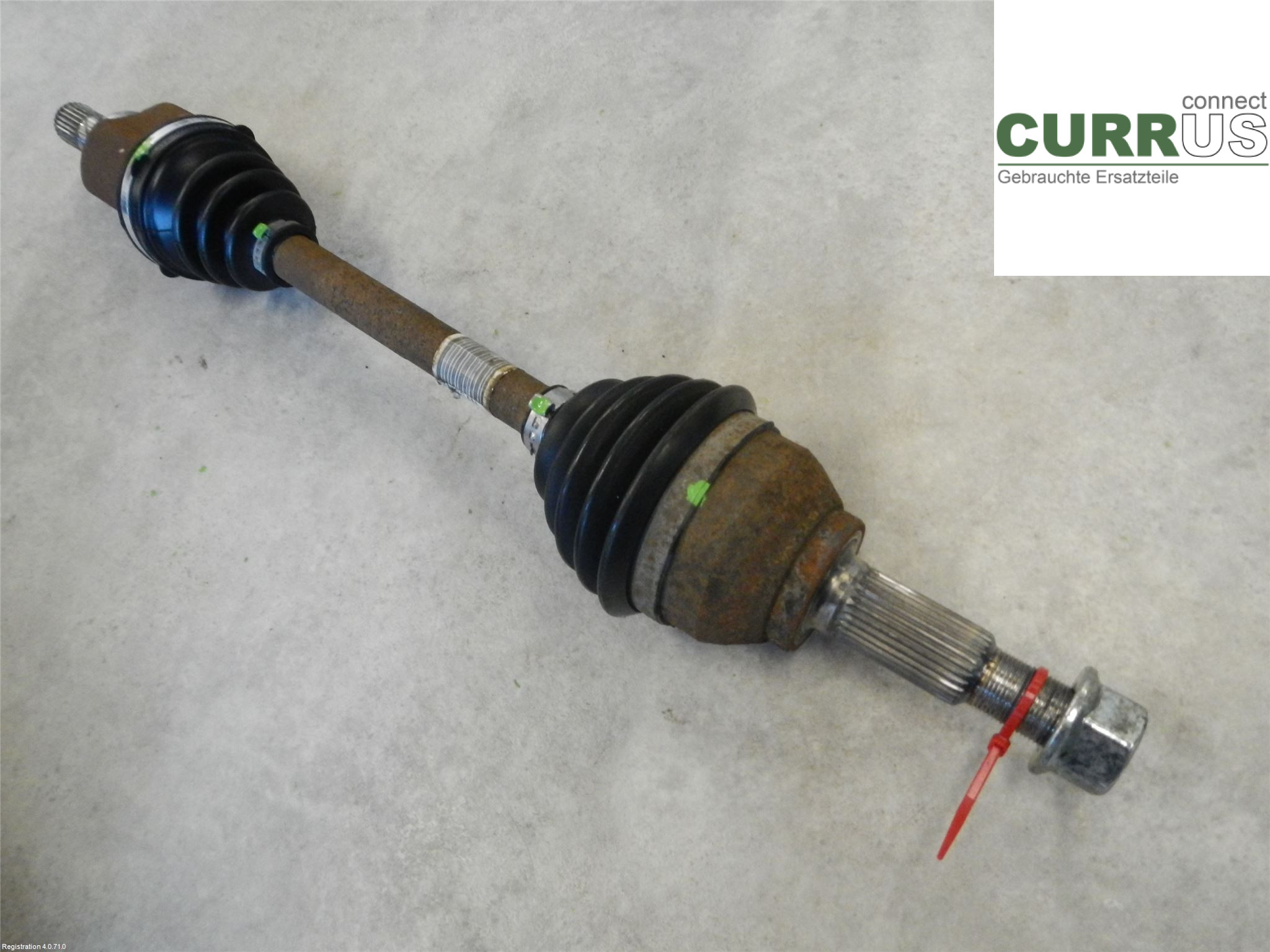 NISSAN NV200 / NV200 COMBI Vorderachse (4WD) 39101BJ00A 1.5L K9K