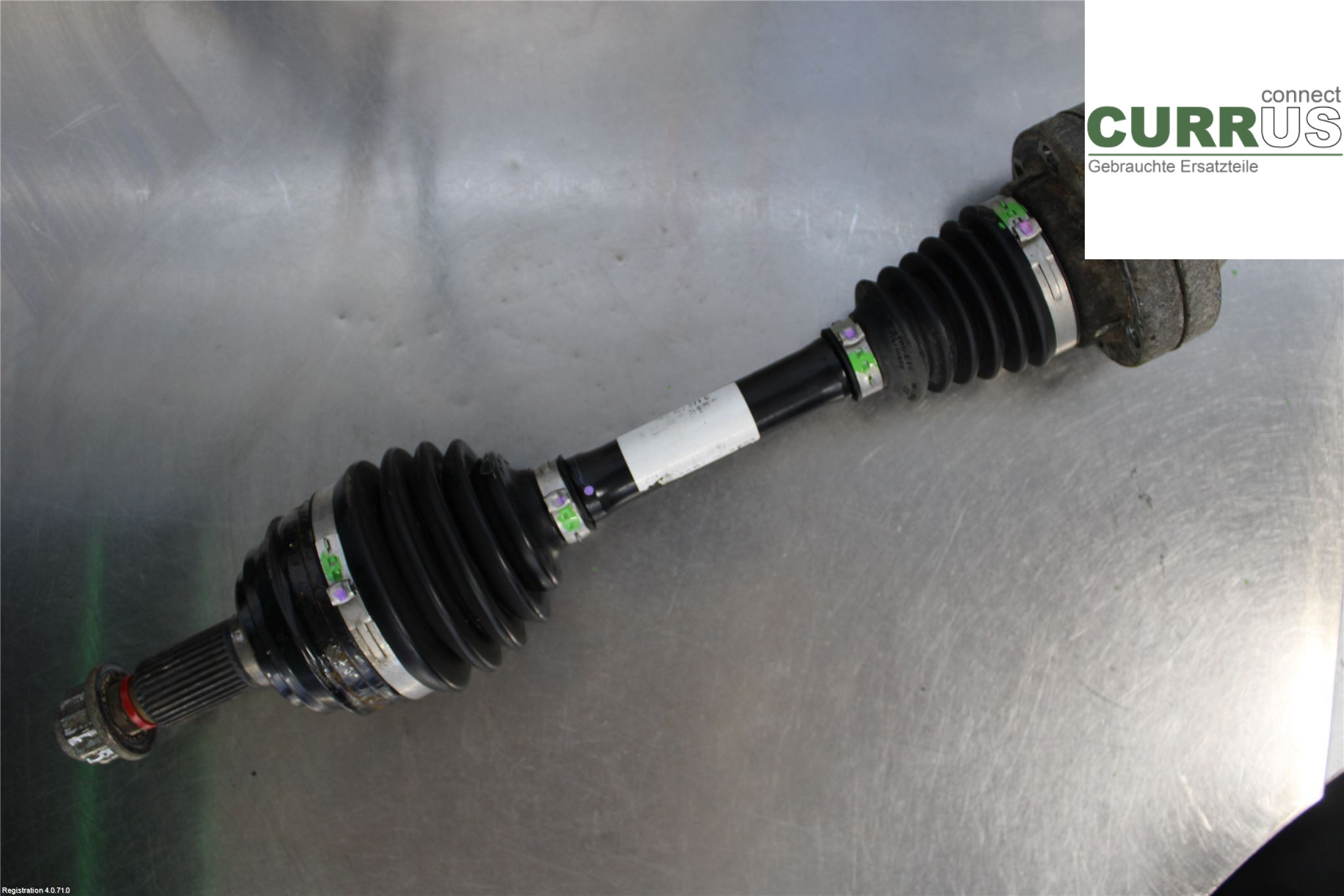 VW TOUAREG 7P 11-18 Front axle assembly (4WD) 7P0407271CX 3.0L CVWA