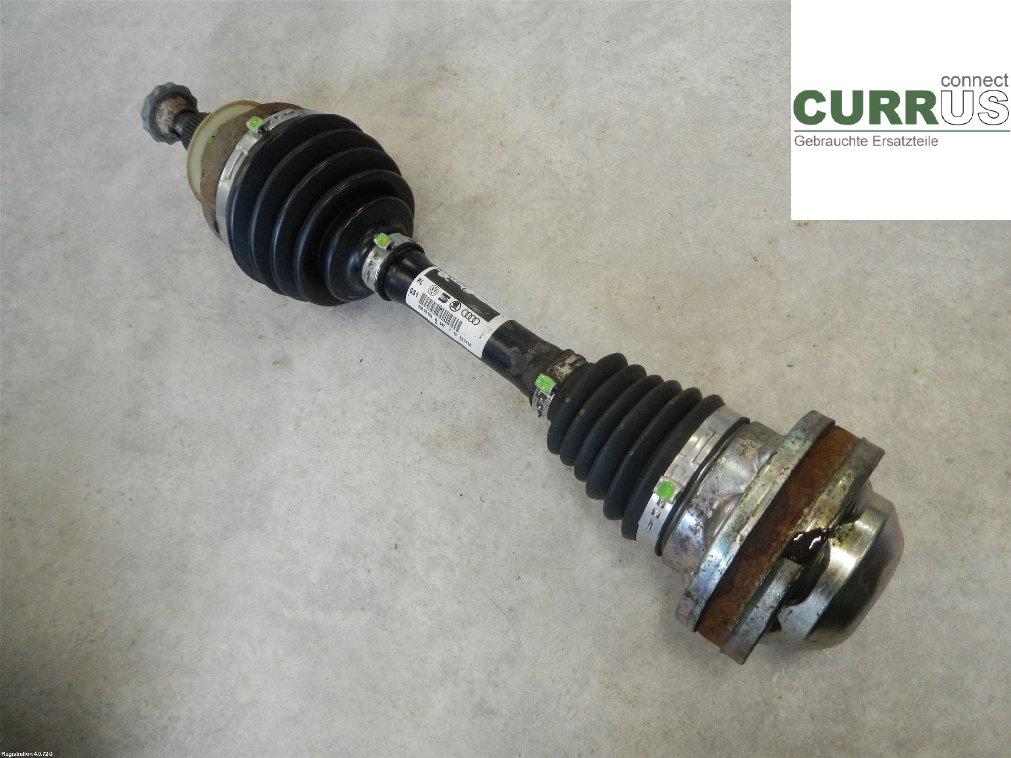 AUDI A1/S1  11-18 Przedni most (4x4) 6C0407271R  2.0L CWZA
