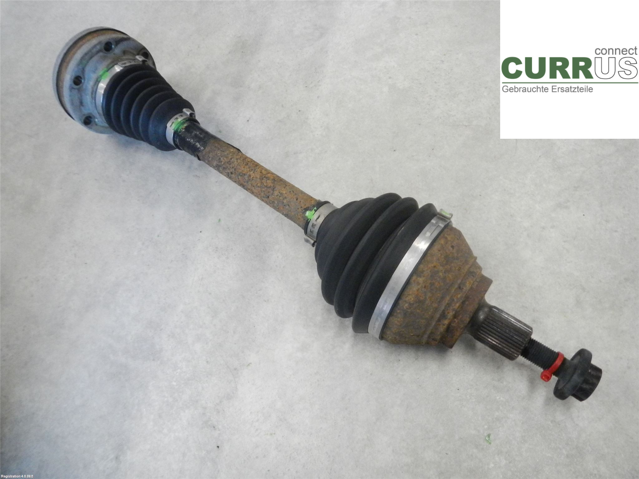 VW CADDY      04-10 Front axle assembly (4WD) 2K3407271BX 1.9L BLS