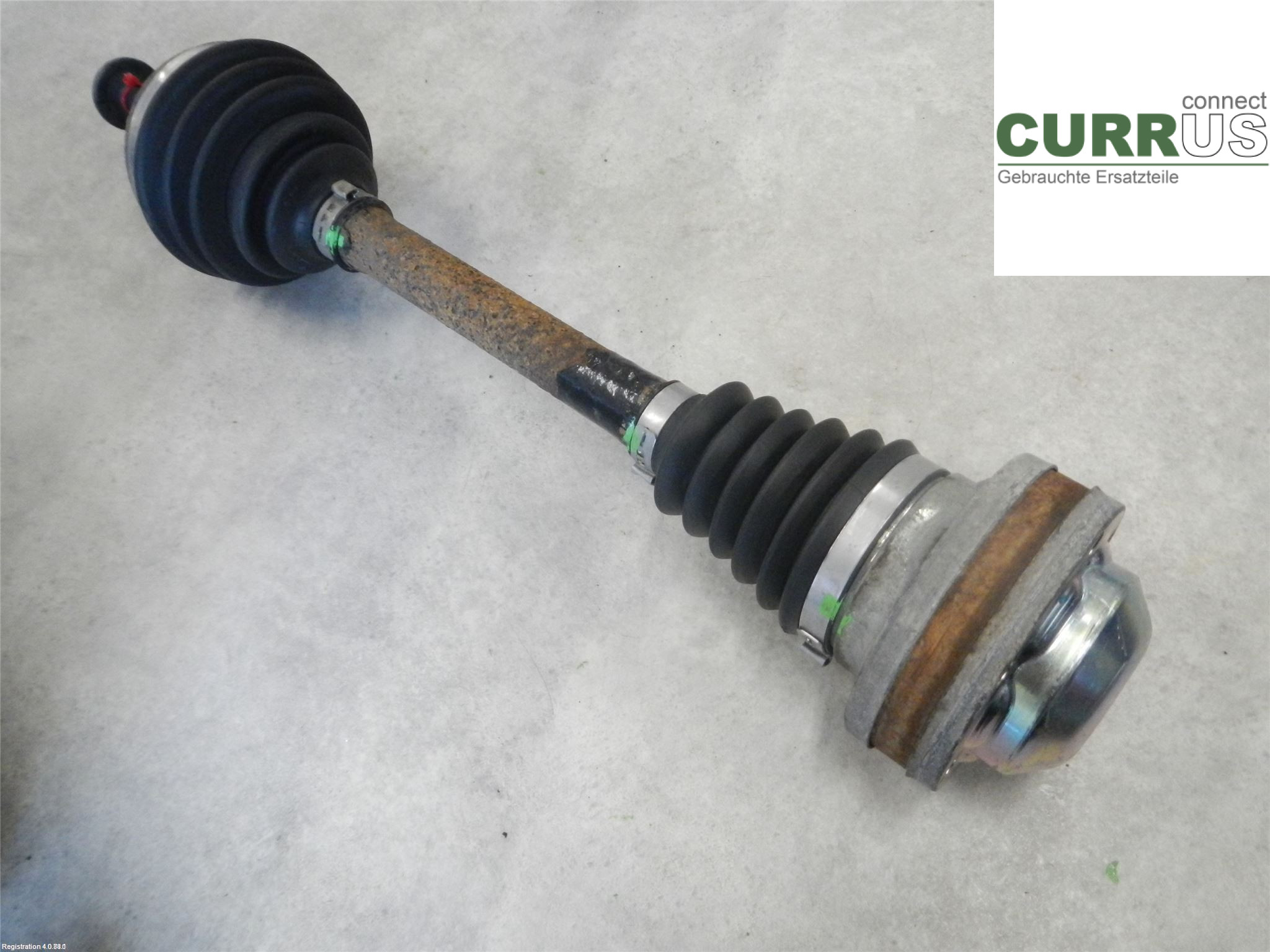 VW CADDY      04-10 Front axle assembly (4WD) 2K3407271BX 1.9L BLS