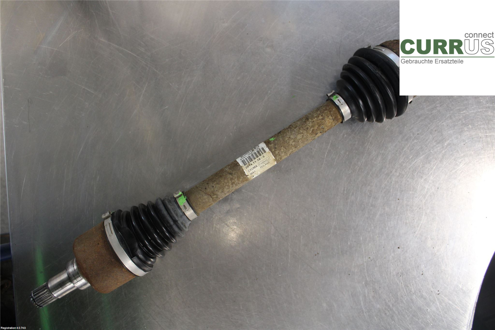 FORD FOCUS  15-18 Front axle assembly (4WD) 1818932 1.0L M2DC