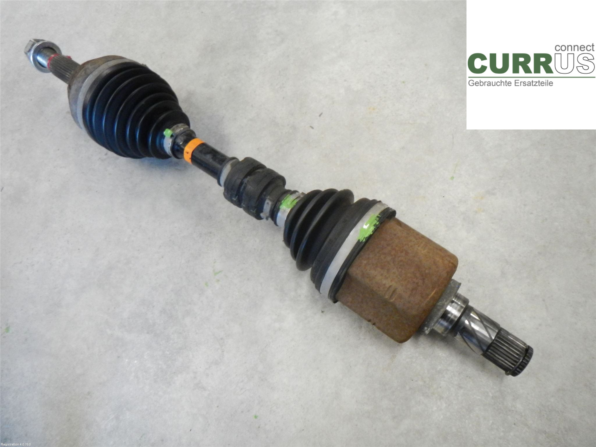 NISSAN QASHQAI+2  10-14 Vorderachse (4WD) 39101JD72B 1.6L R9M