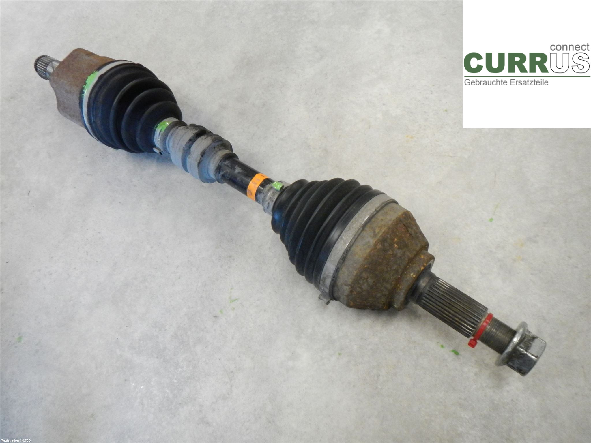 NISSAN QASHQAI+2  10-14 Vorderachse (4WD) 39101JD72B 1.6L R9M