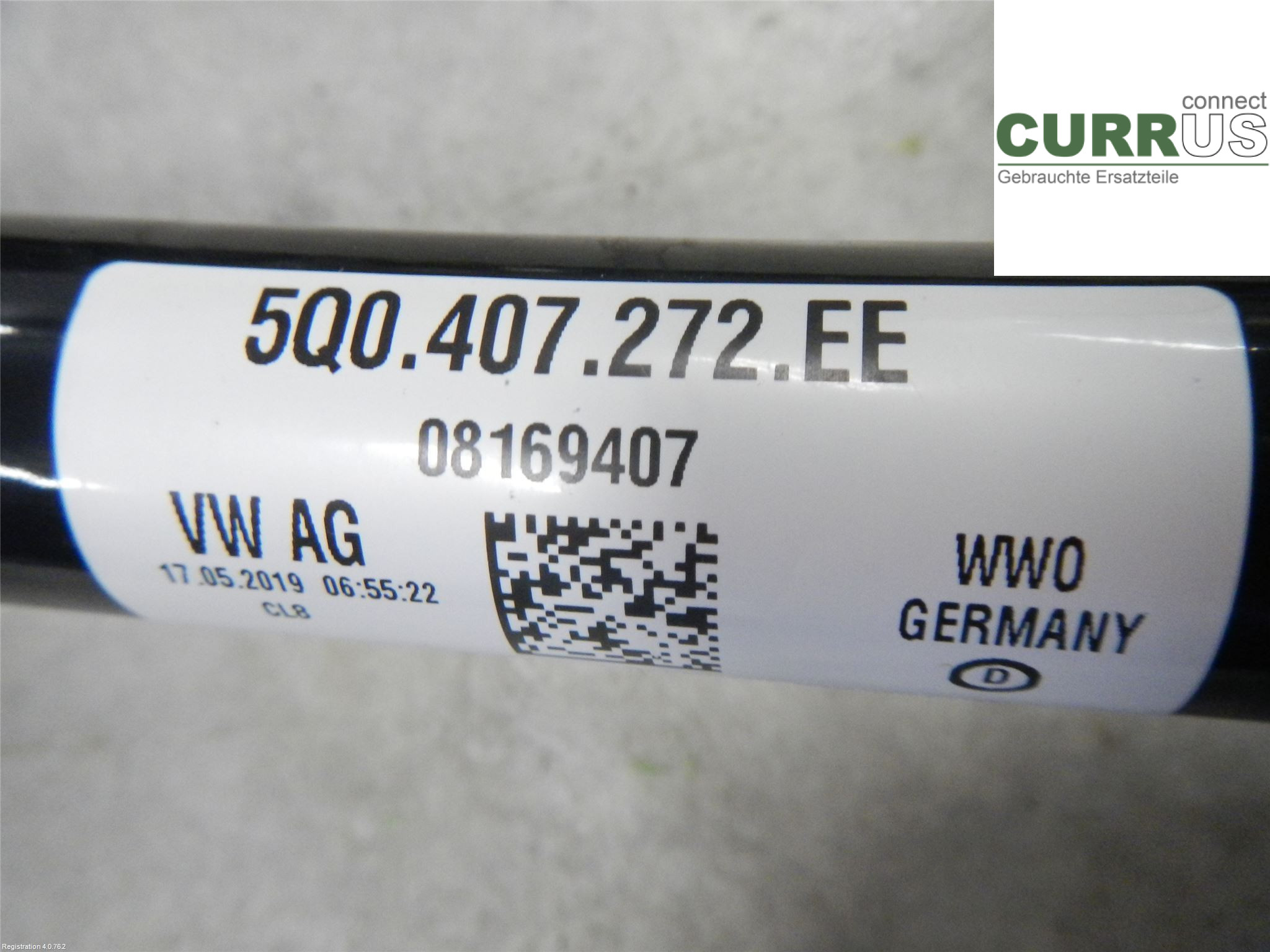 AUDI A3/S3 8V  13-20 Pièces de transmission 5Q0407272EE 1.5L DADA