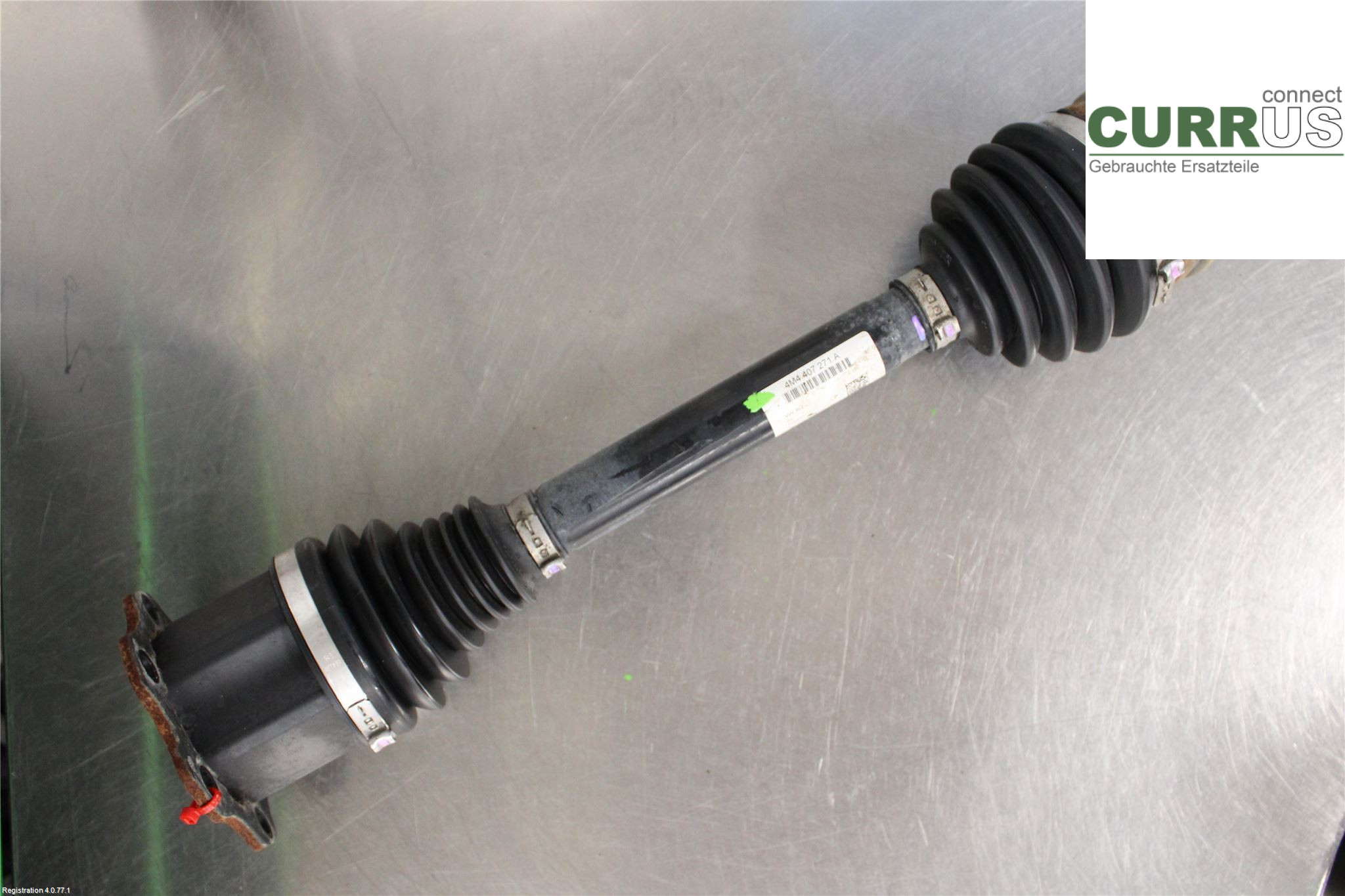 PORSCHE CAYENNE 03- Front axle assembly (4WD) 958 407 271 A 3.0L MDC.BE