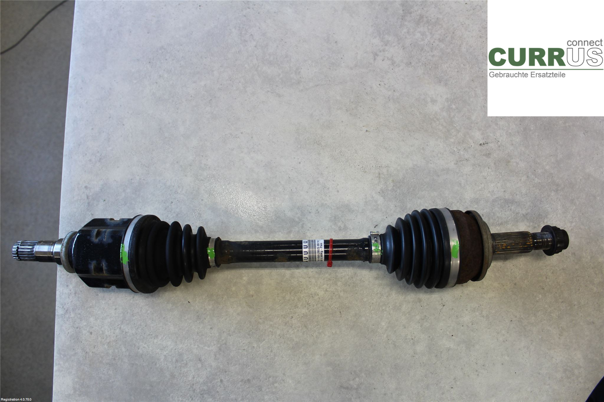 TOYOTA AURIS      13-19 Front axle assembly (4WD) 4342002B50 1.4L 1ND-TV
