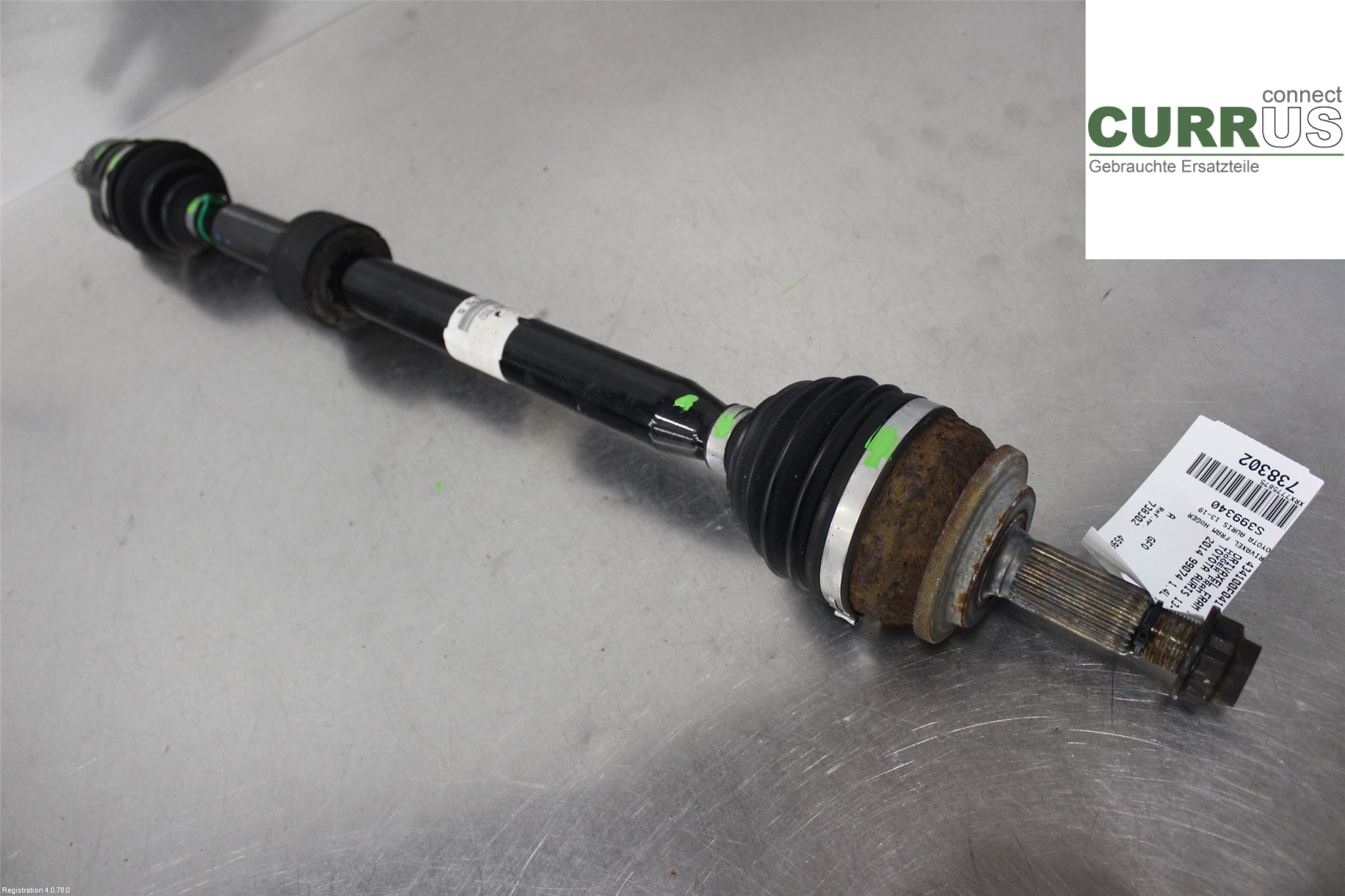 TOYOTA AURIS      13-19 Pièces de transmission 434100F041 1.4L 1ND-TV
