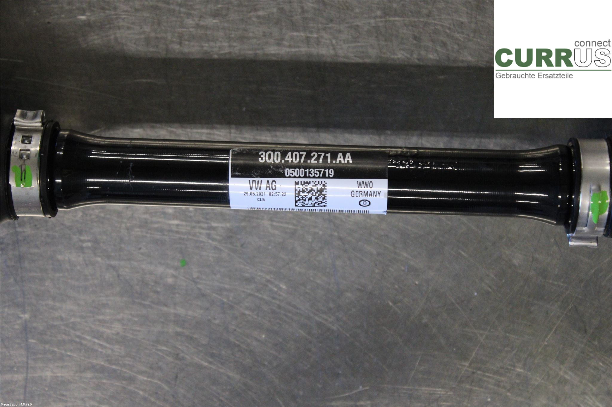 VW PASSAT  20-24 Front axle assembly (4WD) 3Q0 407 271 AA 1.5L DPCA