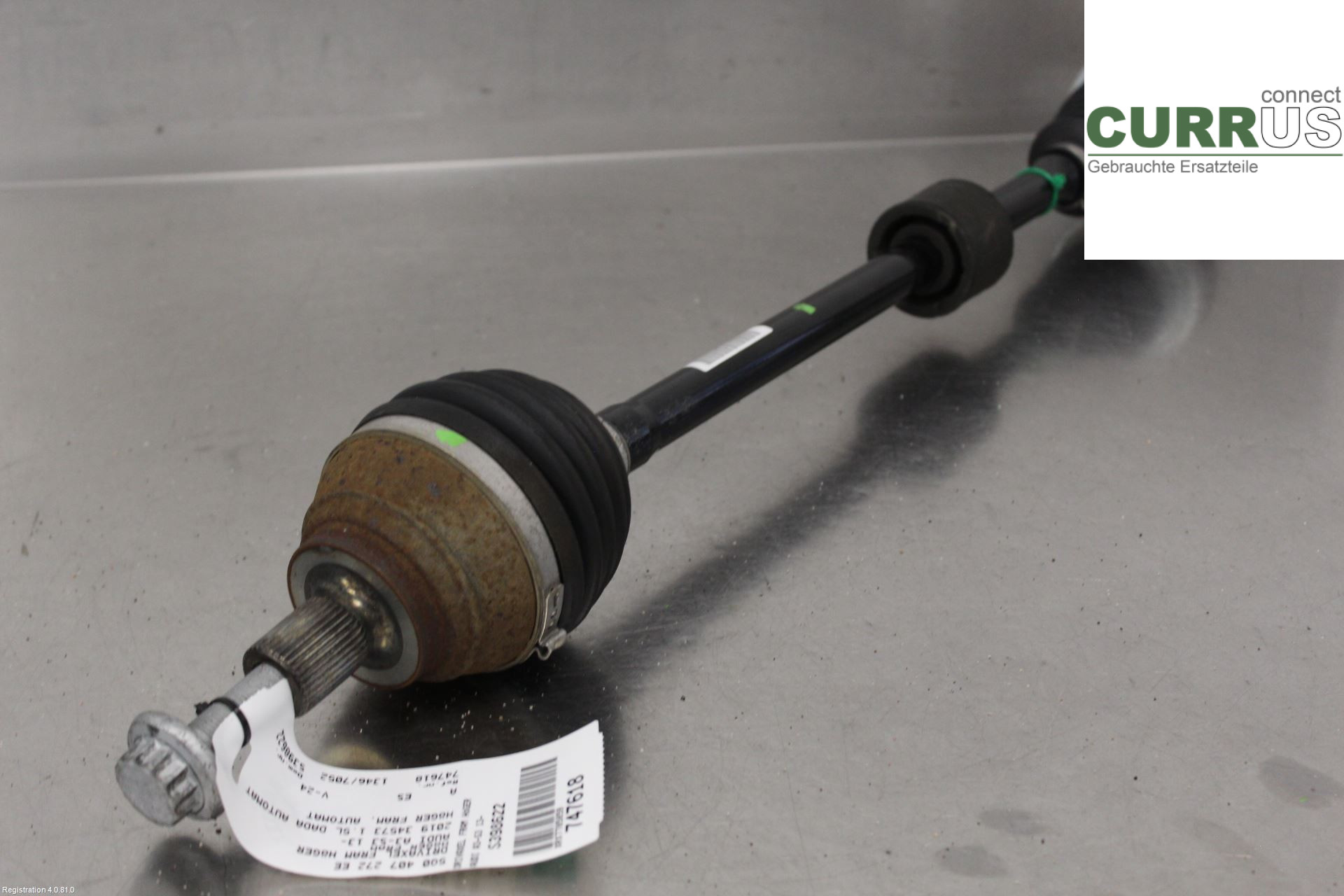 AUDI A3/S3 8V  13-20 Pièces de transmission 5Q0 407 272 EE 1.5L DADA