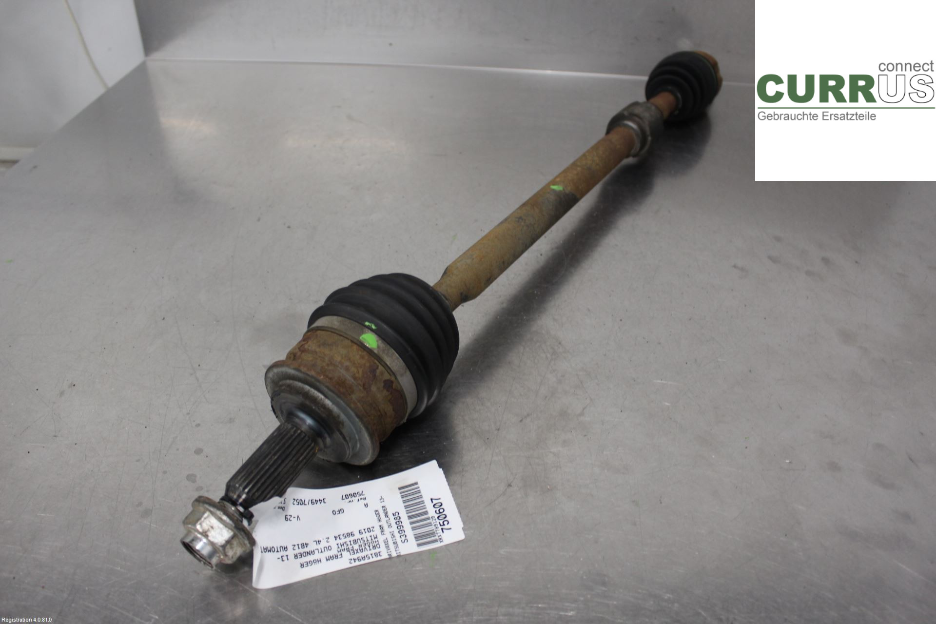 MITSUBISHI OUTLANDER 13- Transmission parts 3815A942 2.4L 4B12